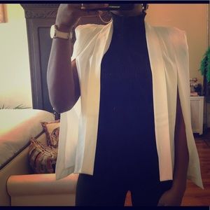 White Cape Blazer